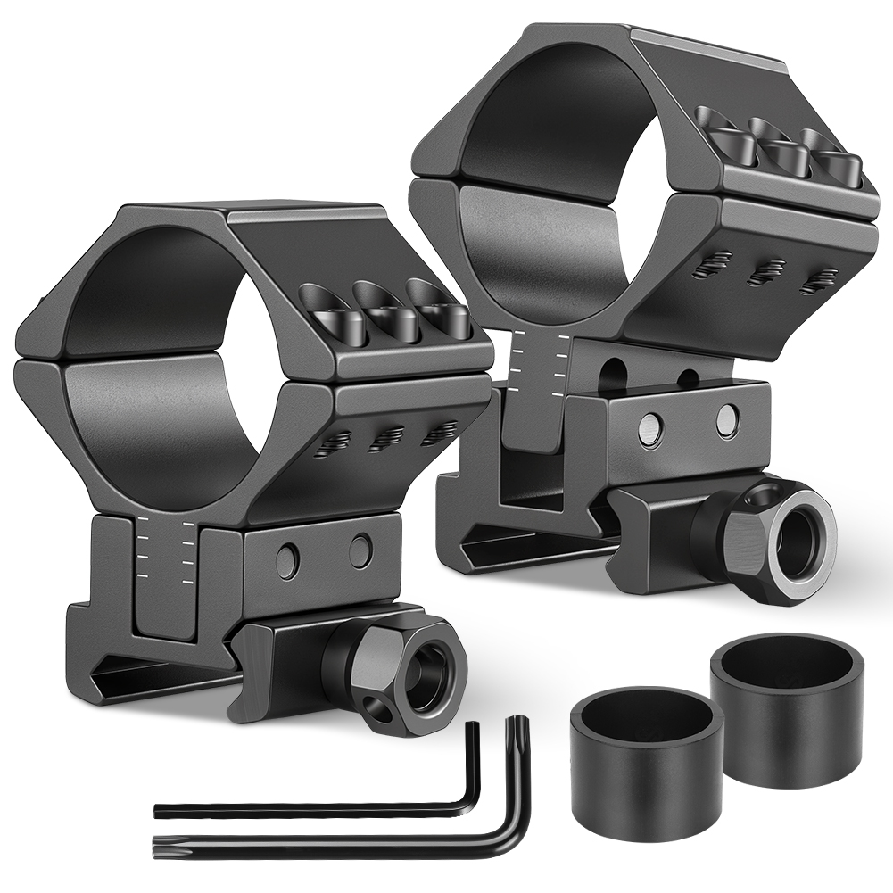 Hunting Outdoor Stores - UniqueFire Rifle Scope Rings,1 inch 25.4mm