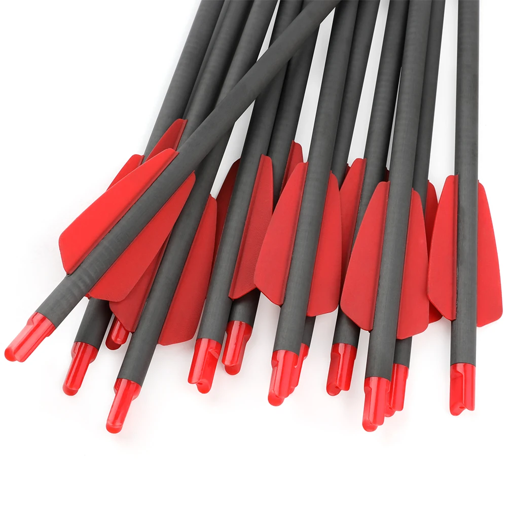6/12pcs Pure Carbon Aluminium  - Crossbow Bolt Broadhead ulasan dan harga