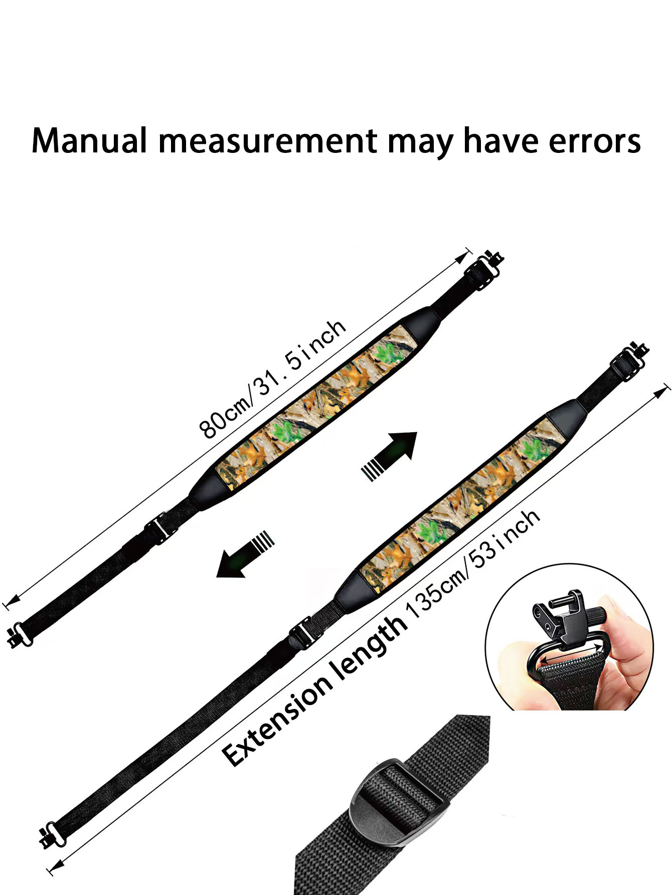 Hunting Shoulder Strap Multifu - Hunting & Outdoor Supplies Carterton Reviews ulasan dan harga