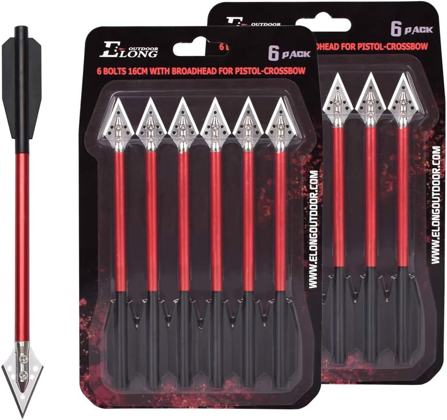 Aluminium Crossbow Bolts Arrow - Crossbow Bolt Broadhead ulasan dan harga