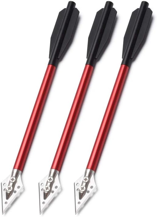 Aluminium Crossbow Bolts Arrow - Crossbow Bolt Broadhead ulasan dan harga