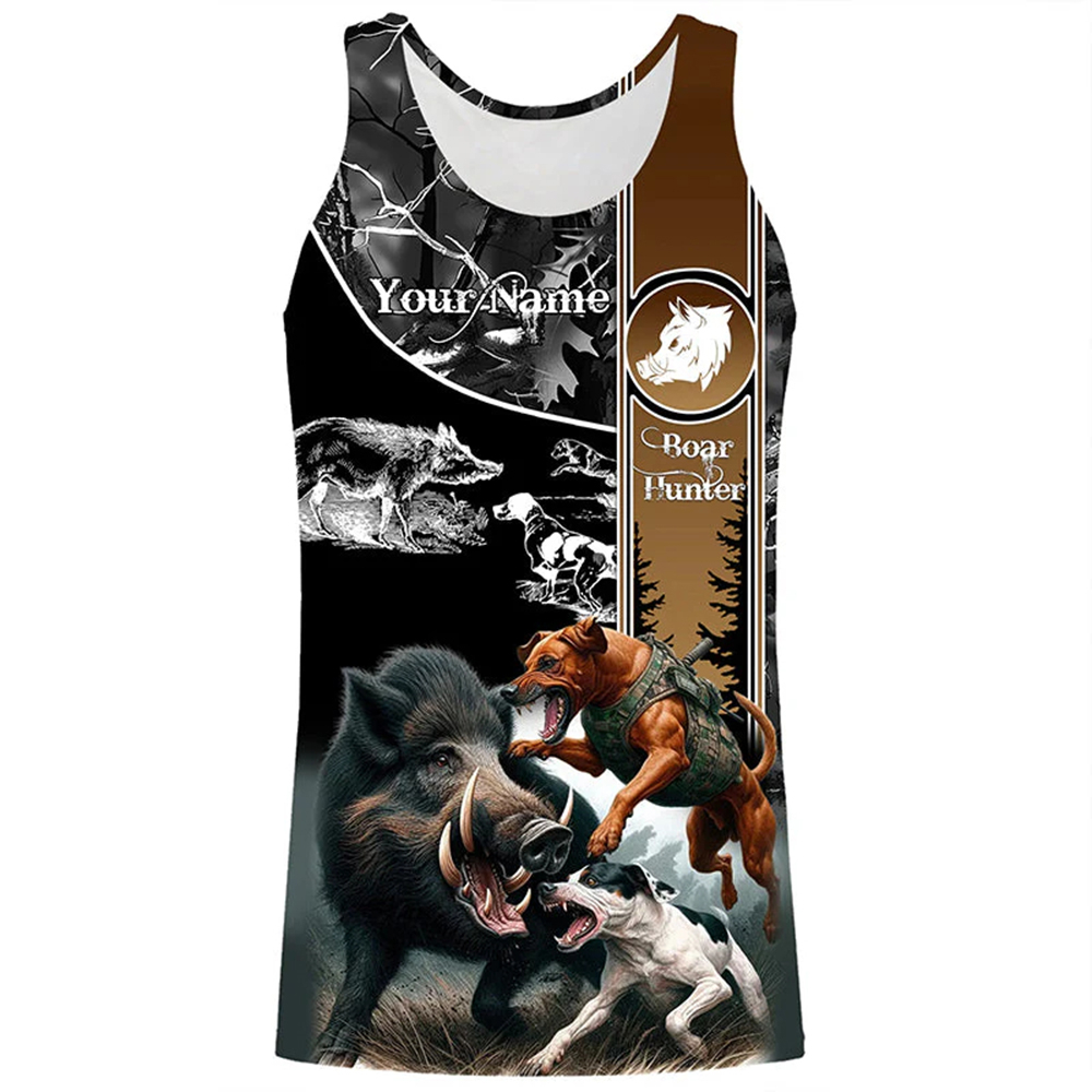 Custom Name Boar Hunter Tank T - Wildman Hunting & Outdoor Vanderbijlpark ulasan dan harga