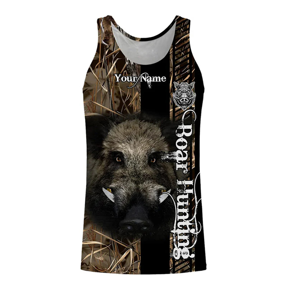Custom Name Boar Hunter Tank T - Wildman Hunting & Outdoor Vanderbijlpark ulasan dan harga
