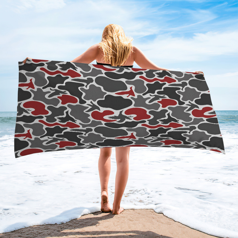 Red Tone Hunting Duck Camo Lar - Outdoor Hunting Blanket ulasan dan harga