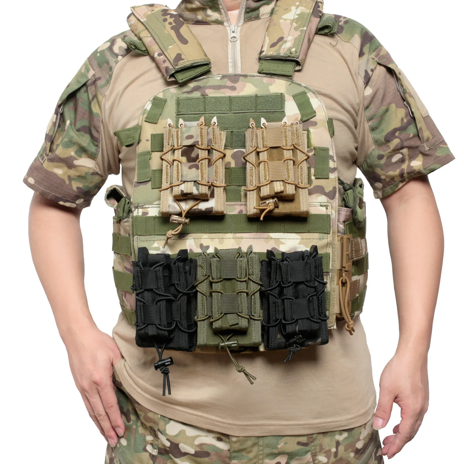 5.56 9mm Molle Magazine Pouch  - Hunting Outdoor Stores ulasan dan harga