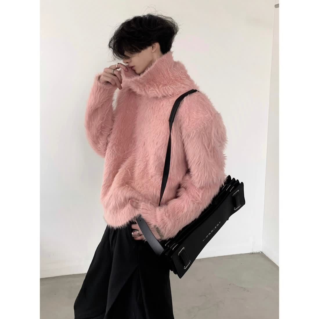 Fur Collar Pullovers Pink Mens - Wildman Hunting & Outdoor Vanderbijlpark ulasan dan harga