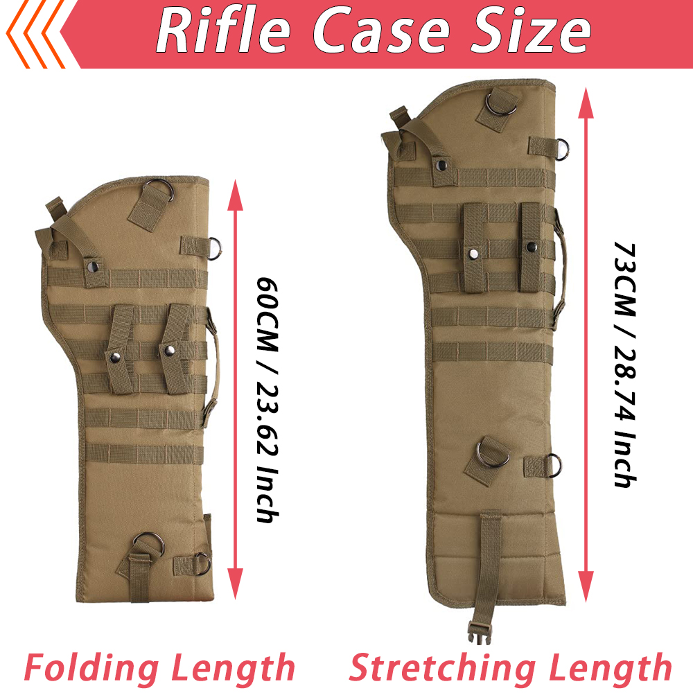Tactical Rifle Scabbard Padded - Hunting Outdoor Stores ulasan dan harga