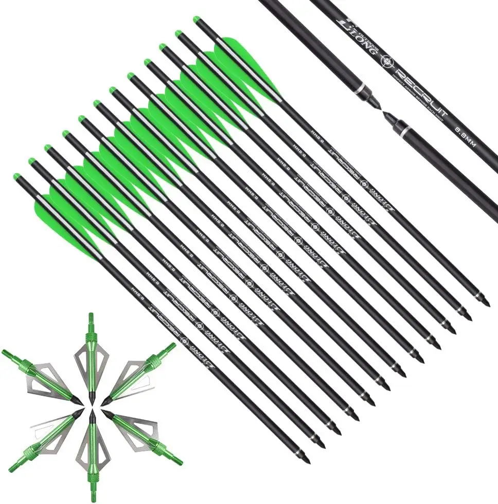 Elong Crossbow Bolts 20 Inch C - Crossbow Bolt Broadhead ulasan dan harga