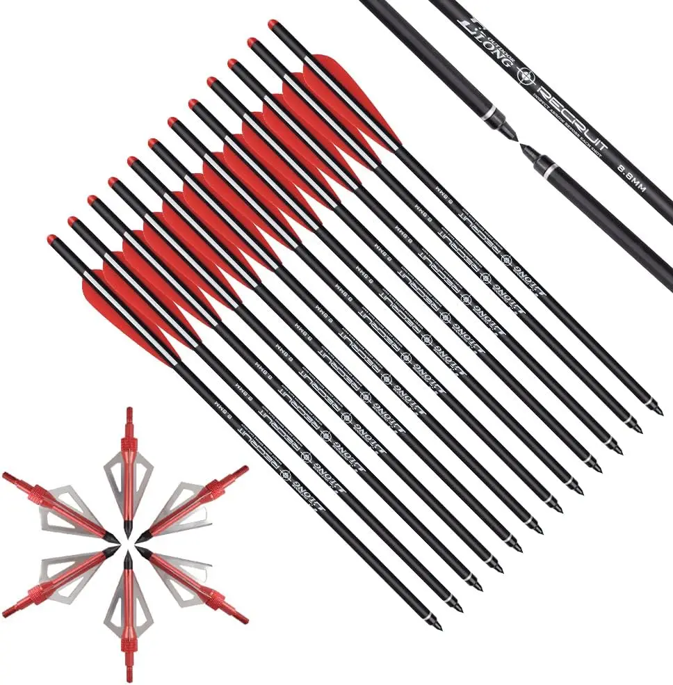 Elong Crossbow Bolts 20 Inch C - Crossbow Bolt Broadhead ulasan dan harga