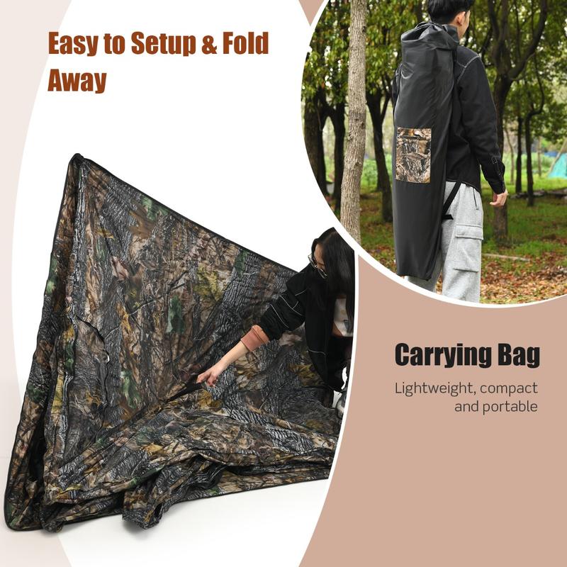 Portable Hunting Blind with Gr - Hunting & Outdoor Supplies Carterton Reviews ulasan dan harga