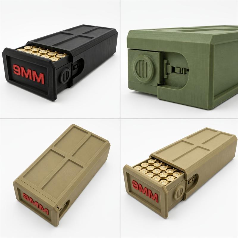 3D Printed 9mm  Storage Case 5 - Hunting And Outdoor Stores ulasan dan harga