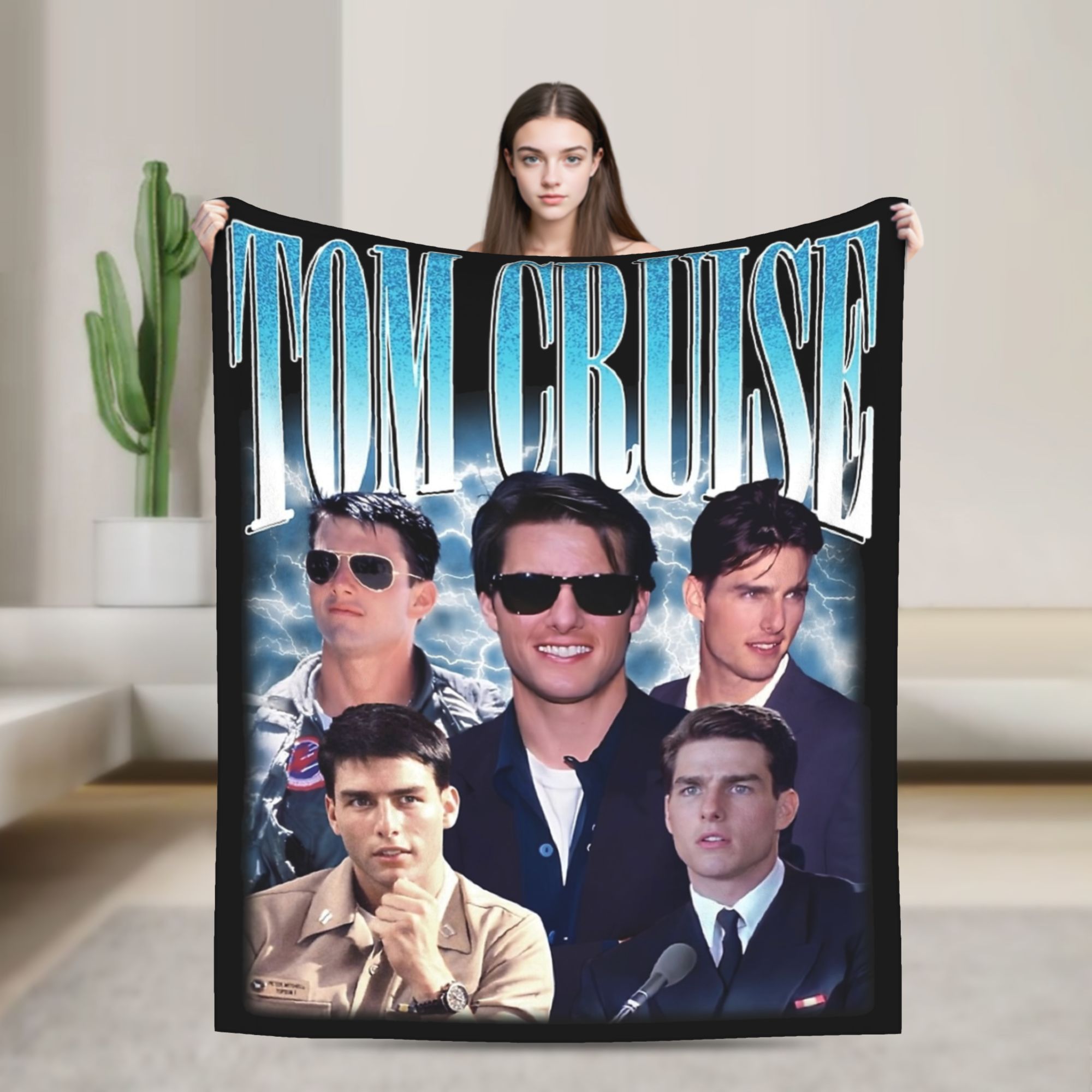 Tom Cruise 90s Vintage Ethan H - Outdoor Hunting Blanket ulasan dan harga