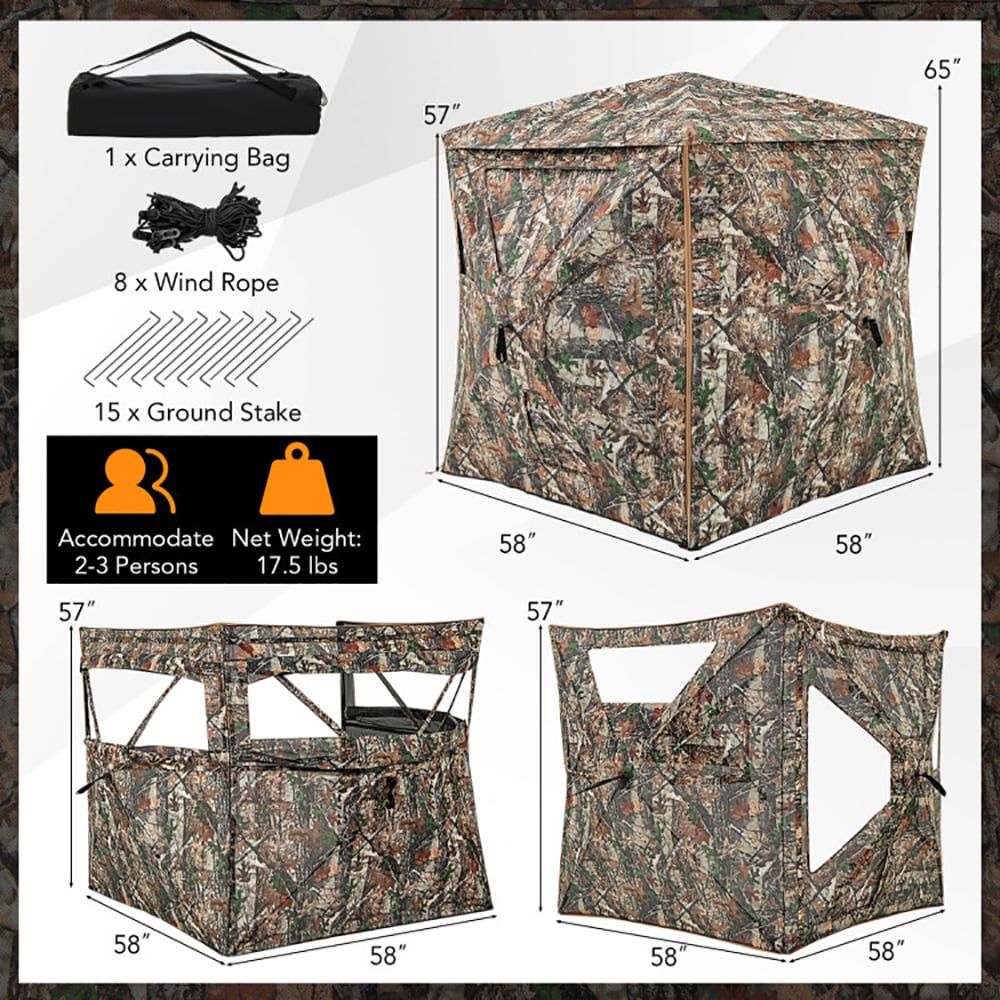 5-in-1 Detachable Hunting Blin - Hunting & Outdoor Supplies Carterton Reviews ulasan dan harga