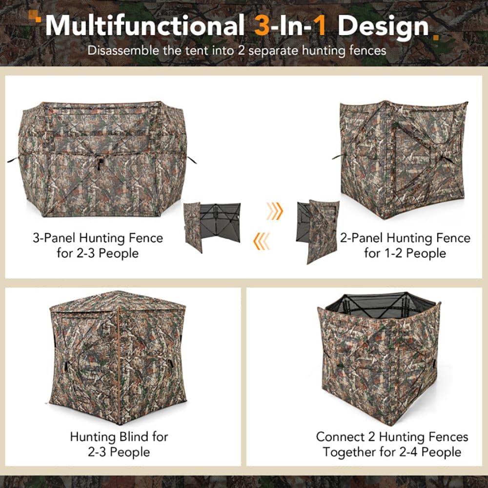 5-in-1 Detachable Hunting Blin - Hunting & Outdoor Supplies Carterton Reviews ulasan dan harga