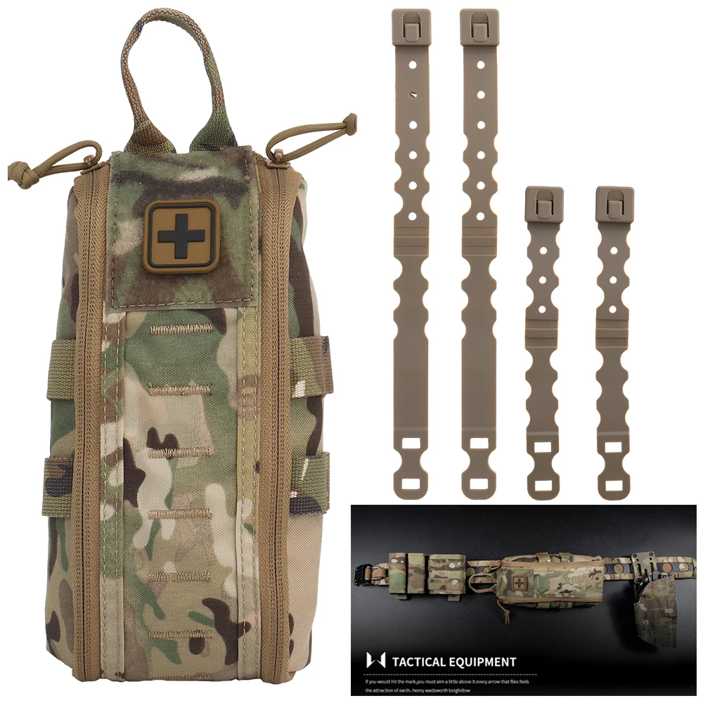 Camping First Aid Kit MOLLE Wa - Field Dressing Kit ulasan dan harga