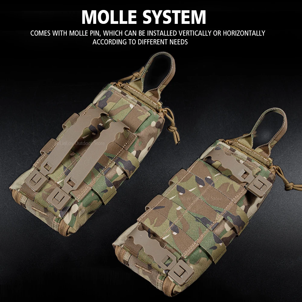 Camping First Aid Kit MOLLE Wa - Field Dressing Kit ulasan dan harga