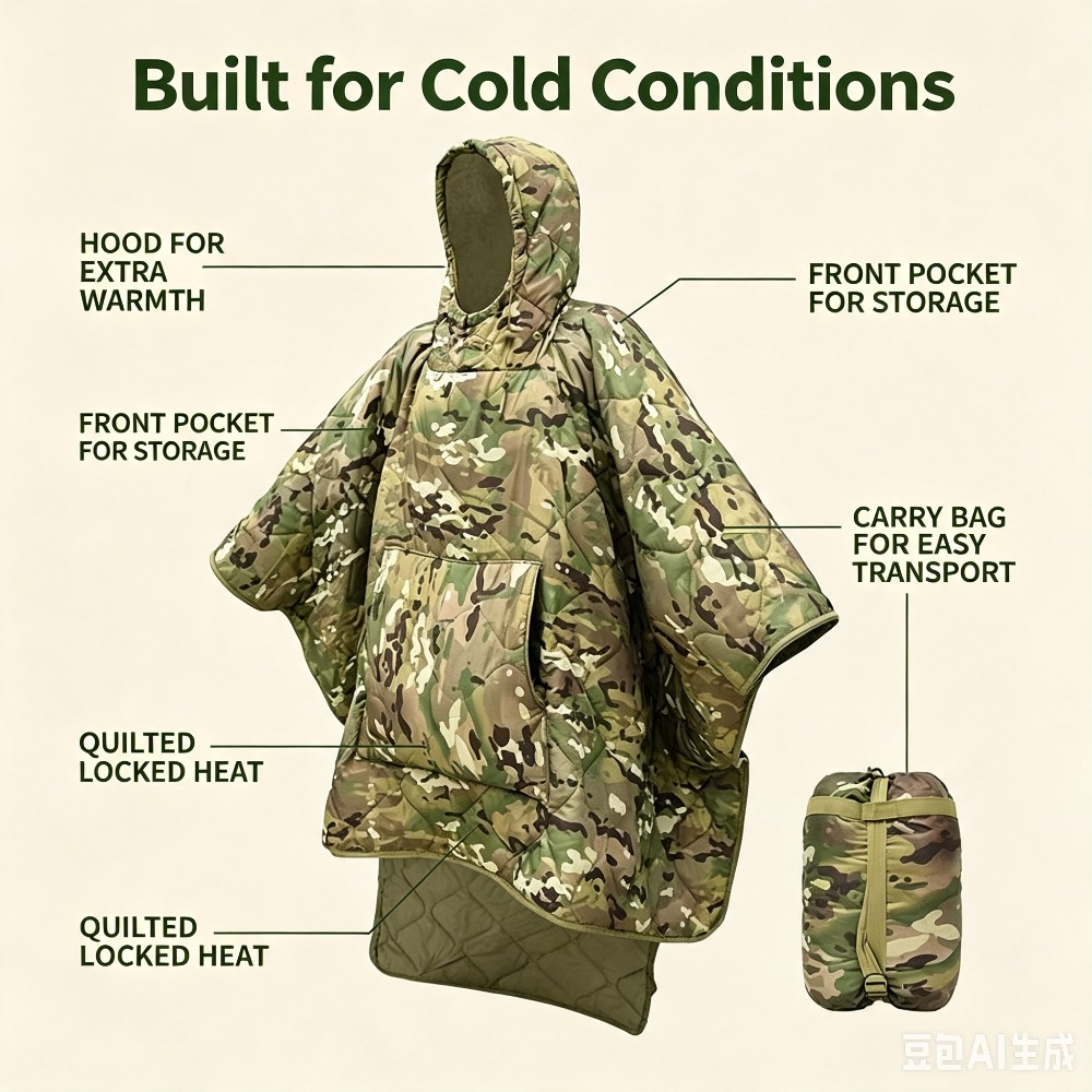 Camo Blanket Waterproof Insula - Outdoor Hunting Blanket ulasan dan harga