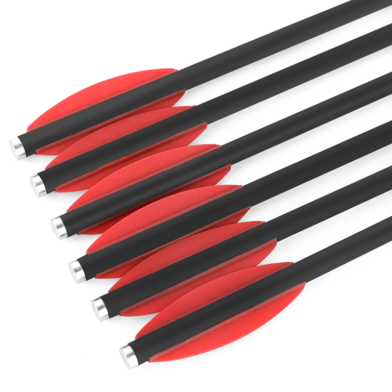 6/12pcs Mixed Carbon Arrow 7 I - Crossbow Bolt Broadhead ulasan dan harga