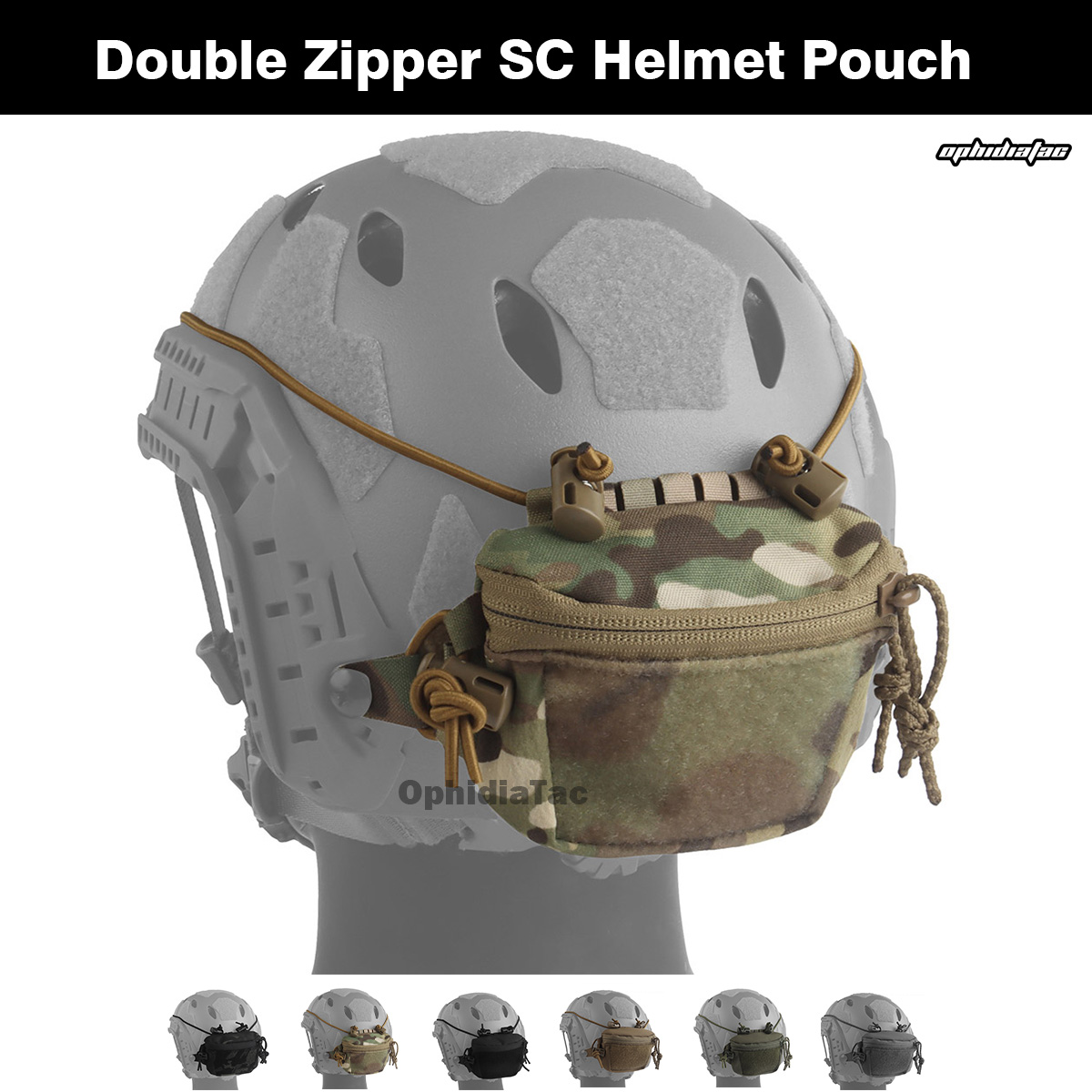 1000D Nylon Double Zipper Helm - Hunting And Outdoor Stores ulasan dan harga