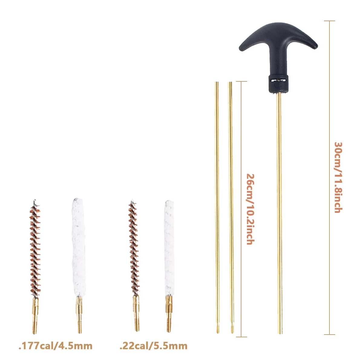 Airsoft Barrel Cleaning Kit Ri - Hunting Outdoor Stores ulasan dan harga