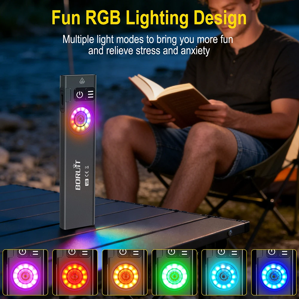 Boruit U8 Outdoor Flashlight I - Outdoor Hunting Blanket ulasan dan harga