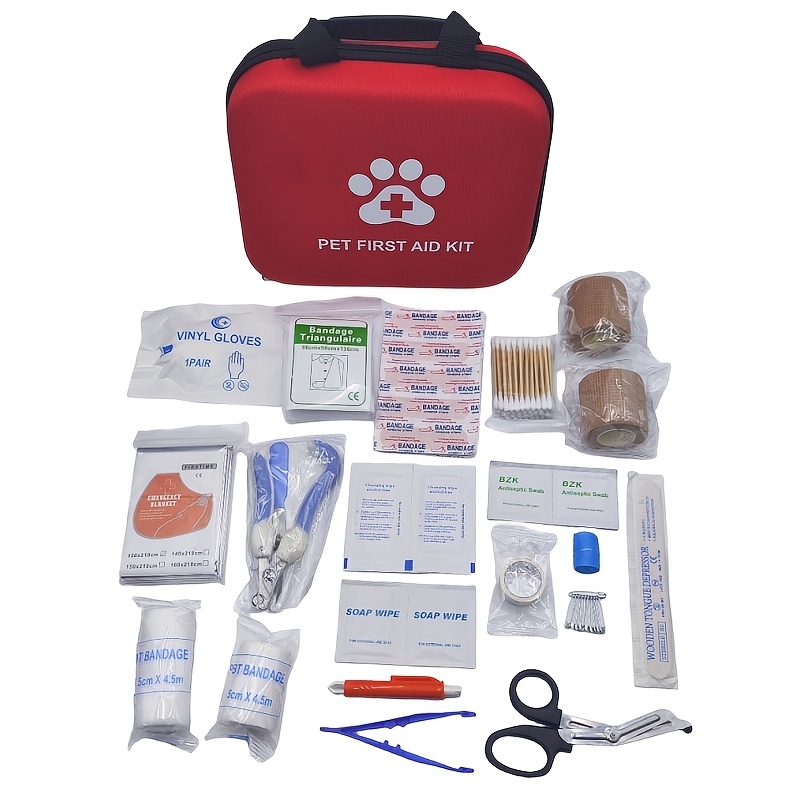 Portable Pet First-Aid Kit, Ca - Field Dressing Kit ulasan dan harga