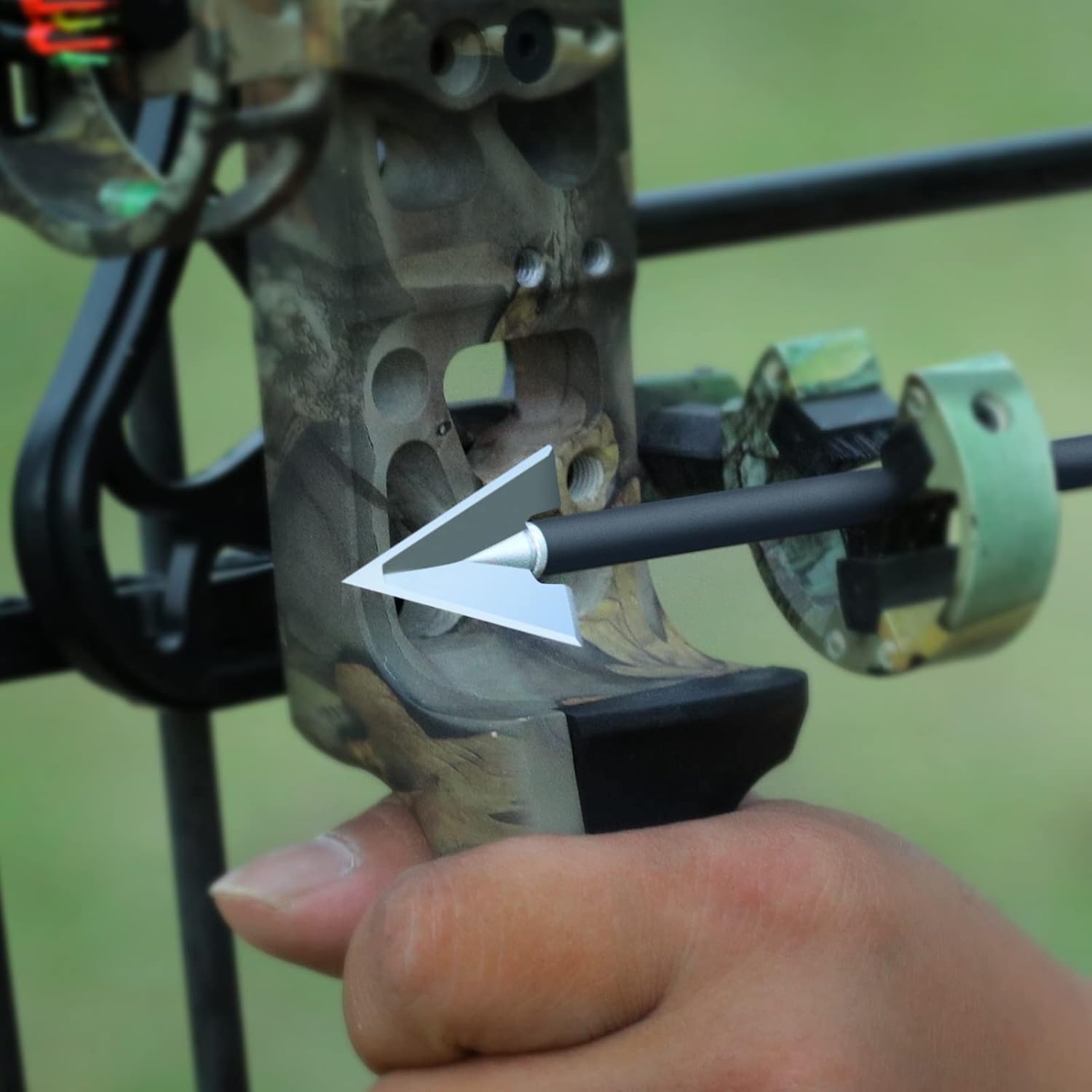 6 PCS Broadheads 125 Grain 1.1 - Crossbow Bolt Broadhead ulasan dan harga