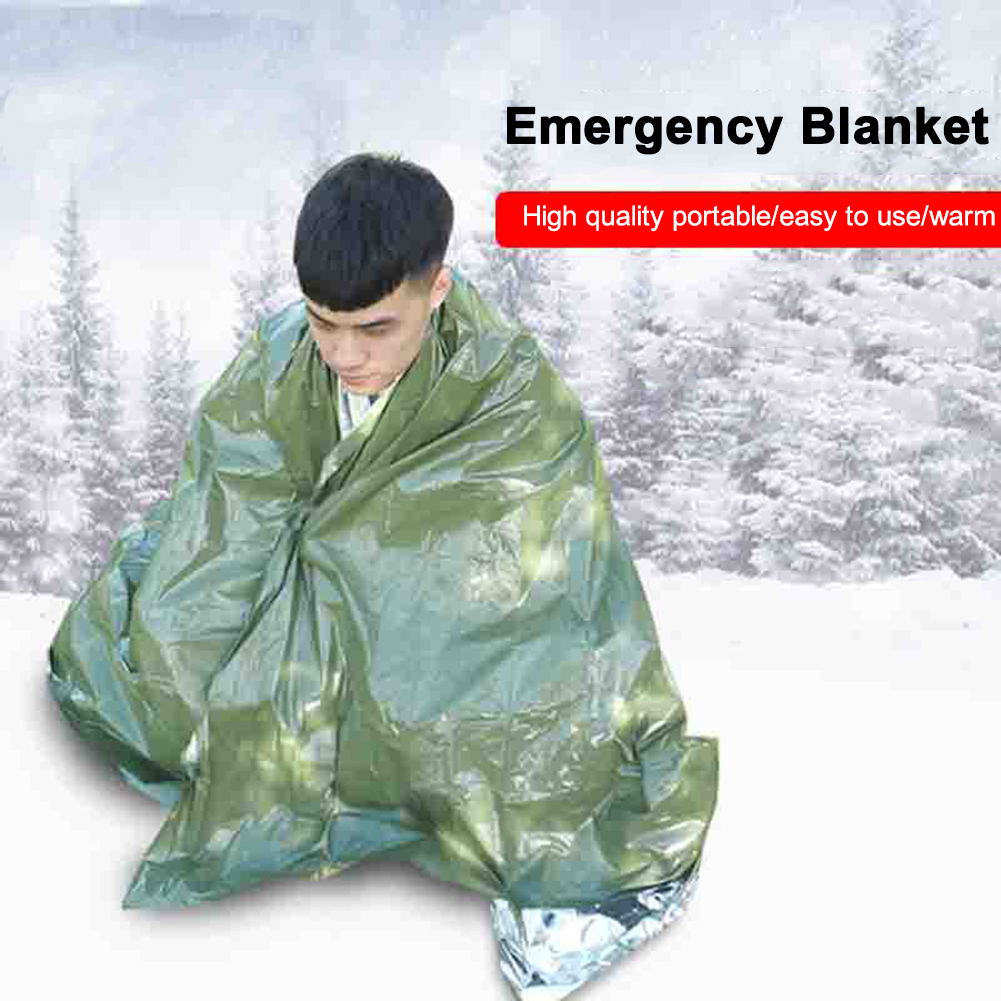 Foil Survive First Aid Kit Lig - Outdoor Hunting Blanket ulasan dan harga